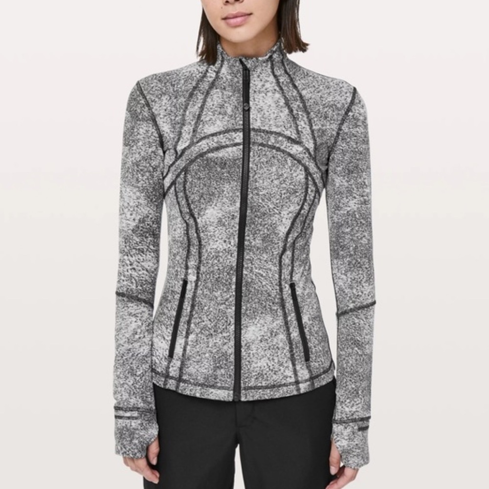 lululemon athletica Women's Define Black and Gray Jacket